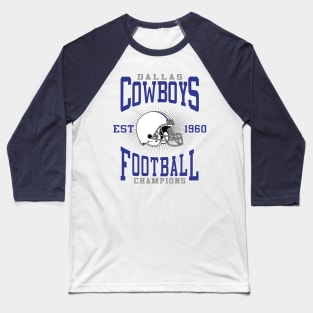 Dallas Cowboys Football Champions Baseball T-Shirt